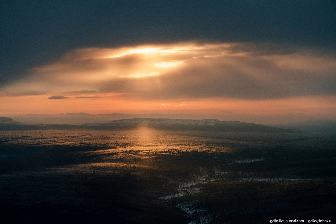 природа красноярского края, эвенкия, зима