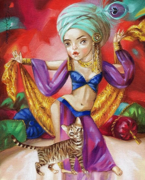 Художник Наталья Деревянко. Сказка для взрослых 