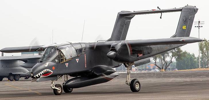 Служба и боевое применение турбовинтовых штурмовиков OV-10 Bronco после окончания вьетнамской войны ввс