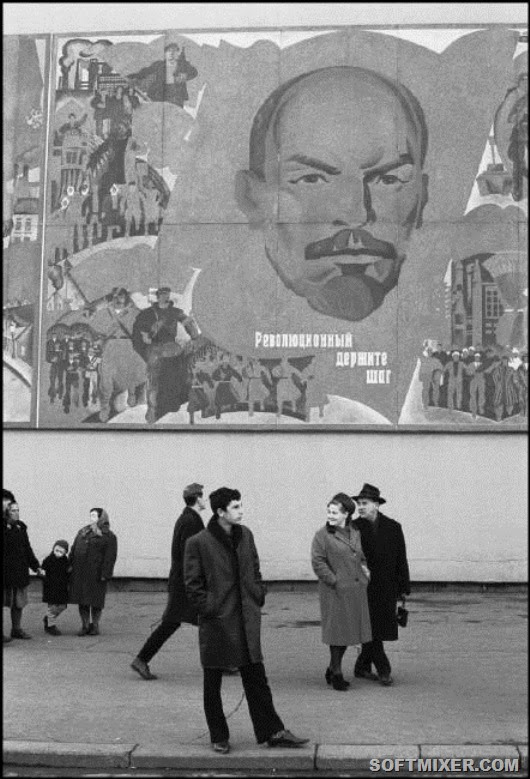 Праздничная Москва 7 ноября 1967 года 