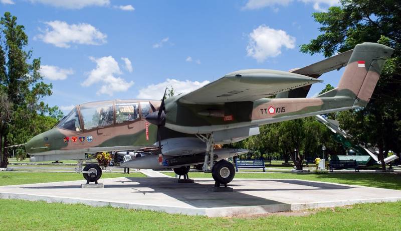 Служба и боевое применение турбовинтовых штурмовиков OV-10 Bronco после окончания вьетнамской войны ввс