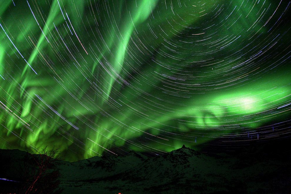 Северное сияние в объективе Северное сияние в объективе