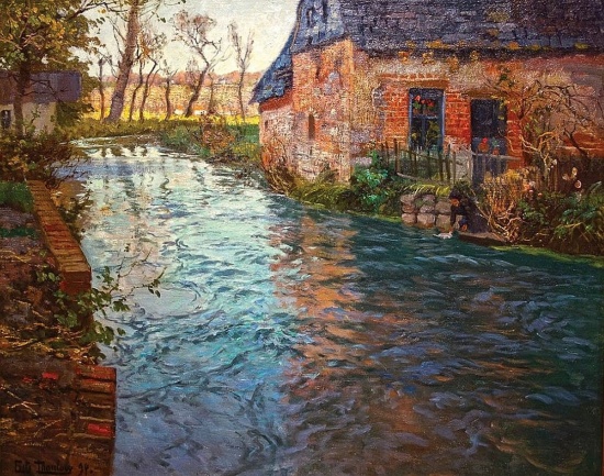 художник Фриц Таулов (Frits Thaulow) картины – 03