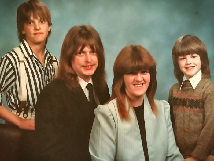 Ahh, 1988. The Year My Family Had The Same Haircut
