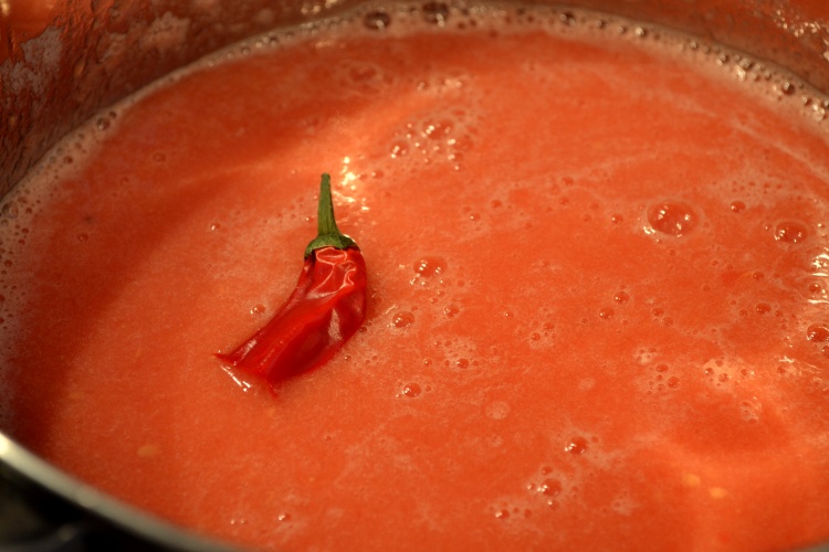 Итальянская томатная похлебка
