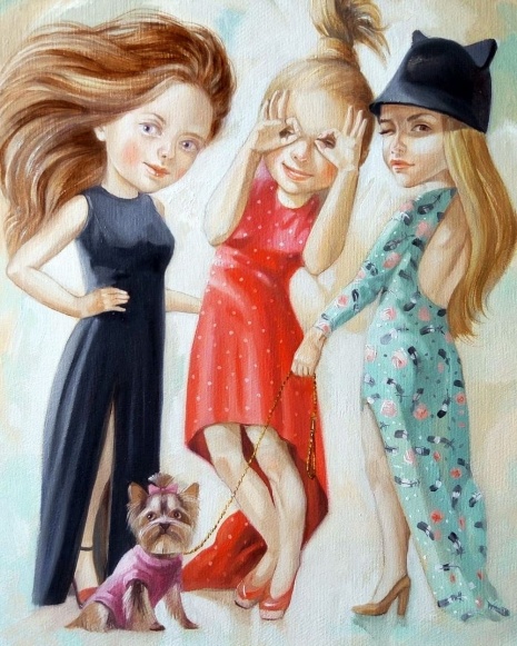 Художник Наталья Деревянко. Сказка для взрослых 