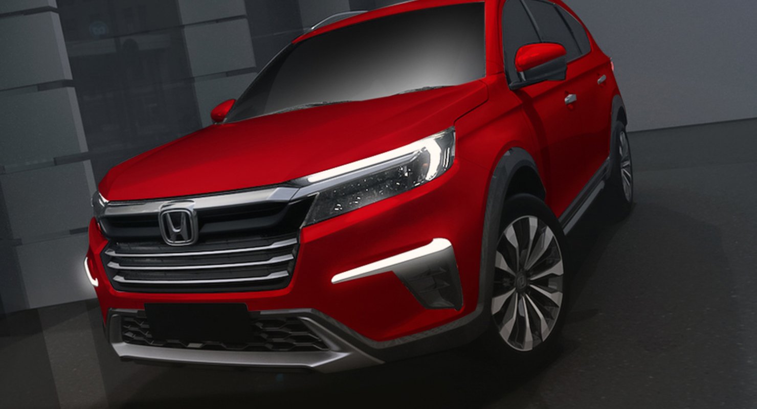 Компания Honda опубликовала тизеры нового трехрядного кроссовера накануне премьеры