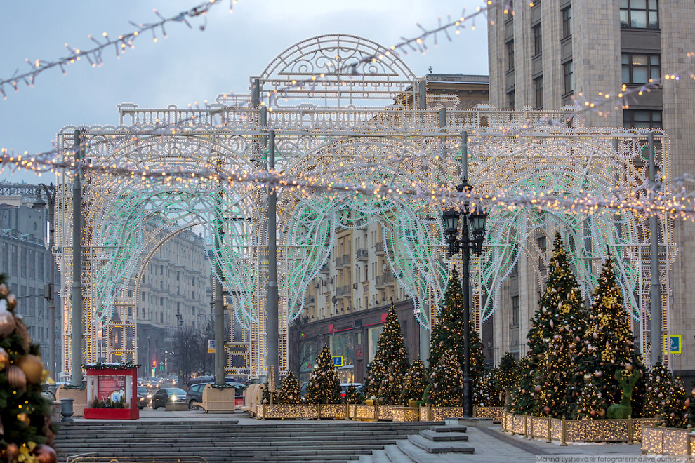 Новогодняя Москва 2018