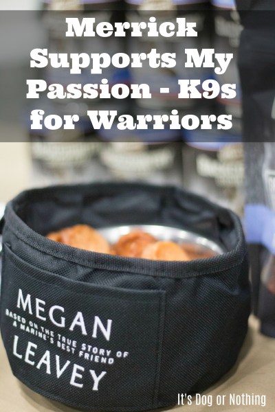 Ever wonder how you can support our military members and veterans? Merrick Pet Care has partnered with K9s for Warriors with their new Backcountry Hero's Banquet formula!