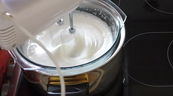 белковый крем для украшения торта с желатином
