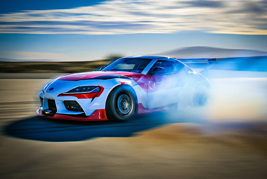 Посмотрите на дрифт беспилотной Toyota Supra Новости