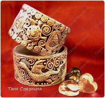 Старинный серебрянный браслет сделан своими руками