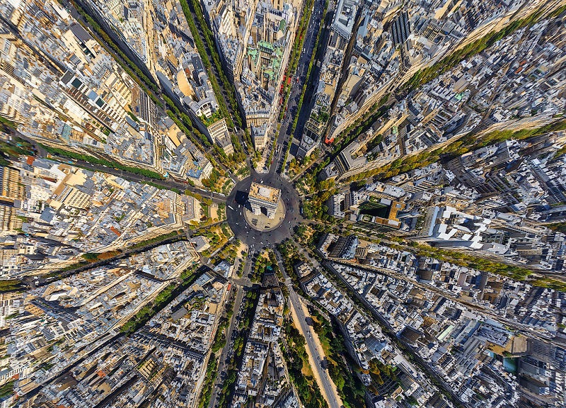 Такими вы их не видели: 25 фотографий городов с высоты птичьего полета 