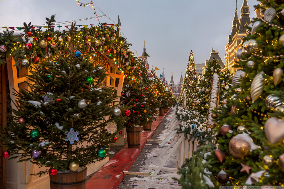 Новогодняя Москва 2018