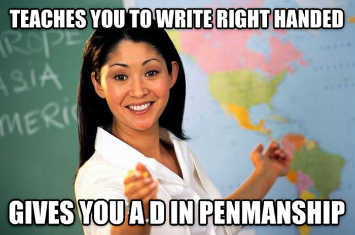 Funny-Left-Handers-Problems