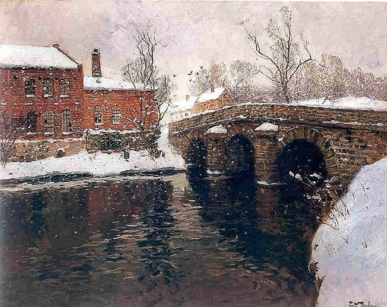 художник Фриц Таулов (Frits Thaulow) картины – 22