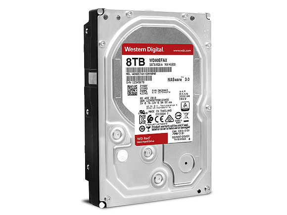 WD Red 8 TB (WD80EFAX): хранить и защищать