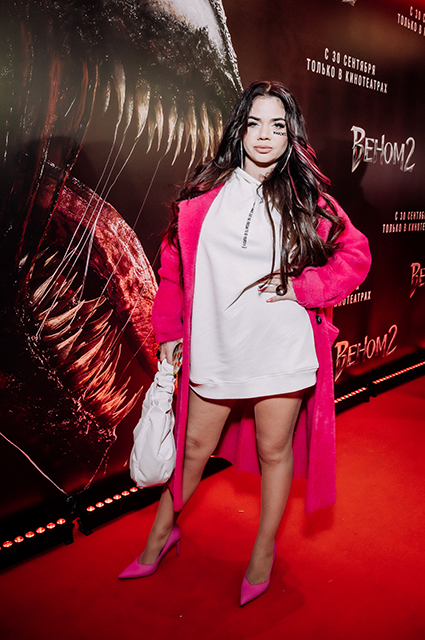 Елена Летучая, Александр Петров, Павел Табаков и другие на премьере фильма "Веном 2" в Москве Светская жизнь