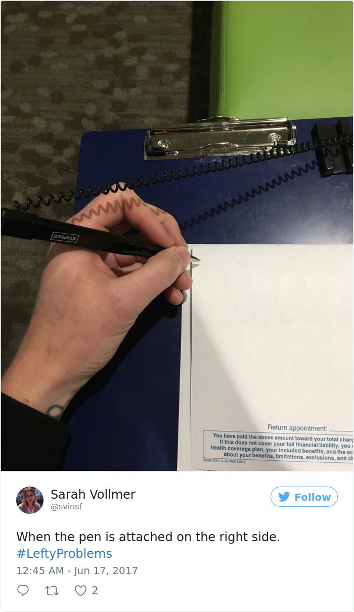 Funny-left-handers-problems
