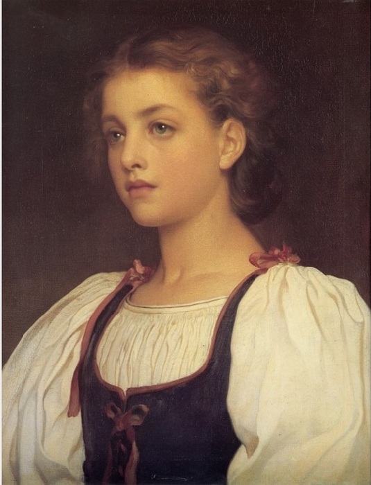 «Блондинка» (1879 год). Автор: Лейтон Фредерик.