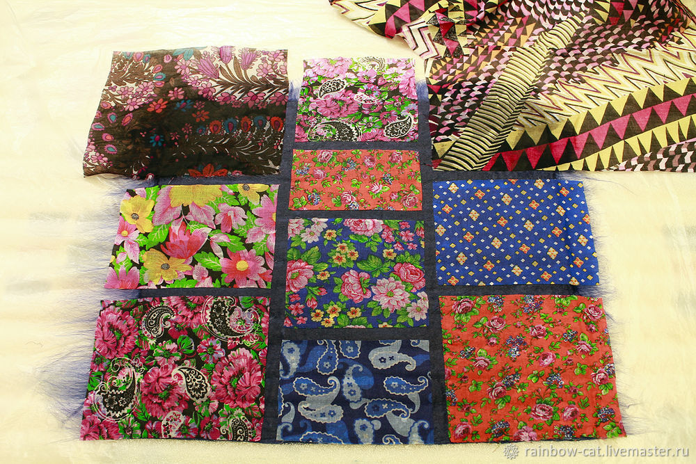 Валяем шапочку в технике 3D-пэчворк Валяем шапочку в технике 3D-пэчворк валяние,мастер-класс