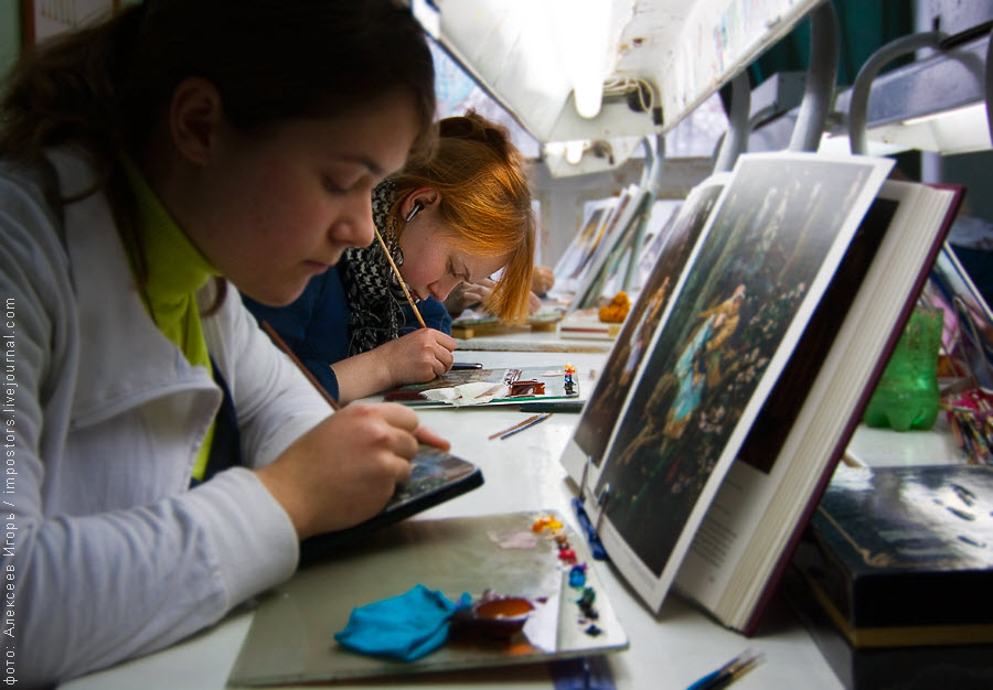 Федоскинская миниатюра Федоскинская миниатюра