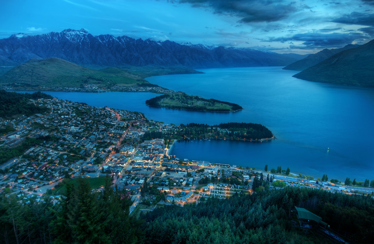 Queenstown from Above-X2
