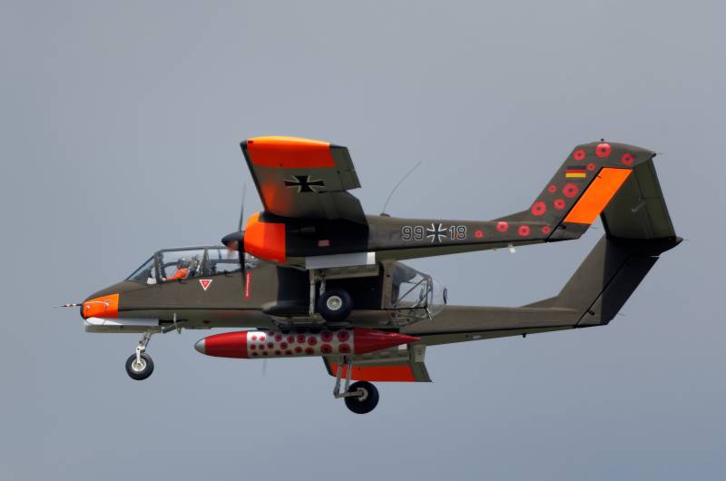 Служба и боевое применение турбовинтовых штурмовиков OV-10 Bronco после окончания вьетнамской войны ввс