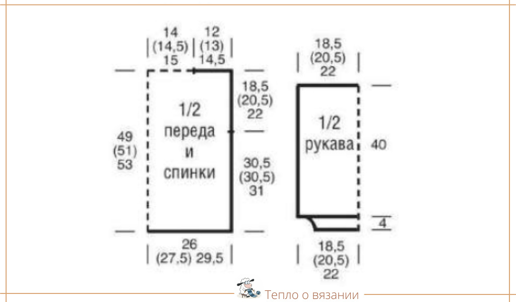 Готовимся к лету — вяжем модели в цветах неба и моря