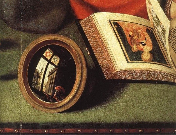 Загадочное зазеркалье: тайные послания, зашифрованные в зеркалах картин зеркала, интересное, картины, мир