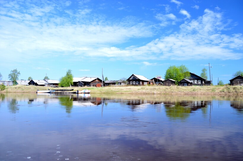 Вид на деревянные домики. Фото: mtdata.ru 