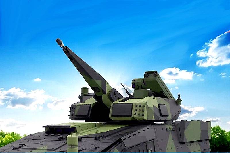 Боевой модуль противовоздушной обороны Rheinmetall Skyranger 30 оружие