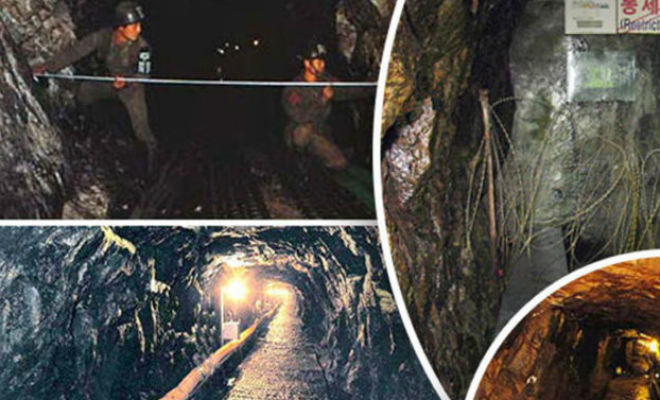 Подземные тоннели Северной Кореи