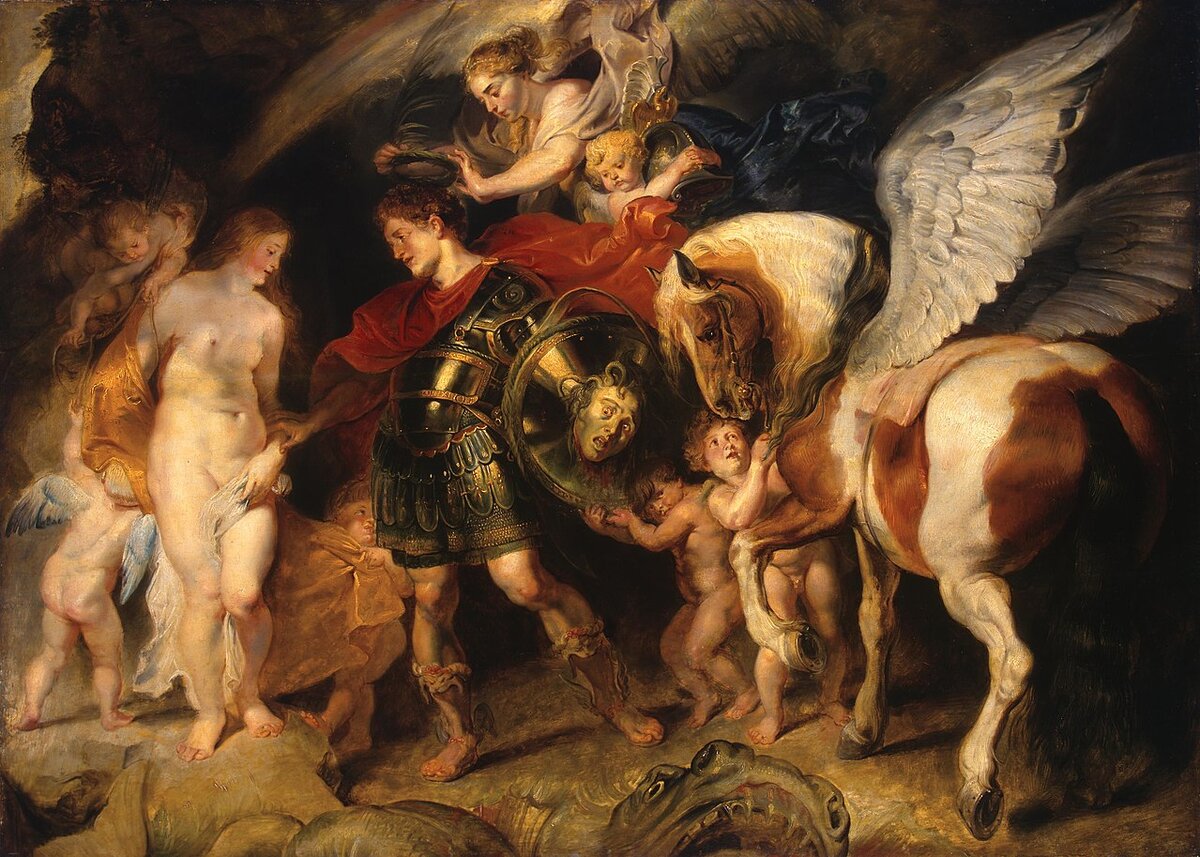 Питер Пауль Рубенс. Персей освобождает Андромеду. 1620 - 1622 гг.