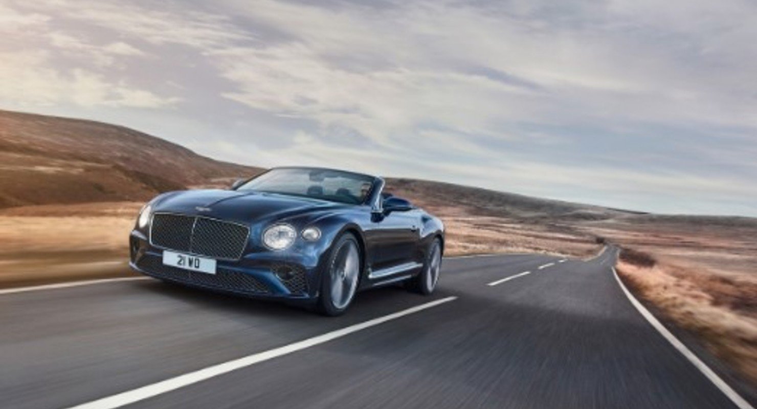 Bentley выпустила самый быстрый кабриолет Continental GT Speed Convertible Автомобили