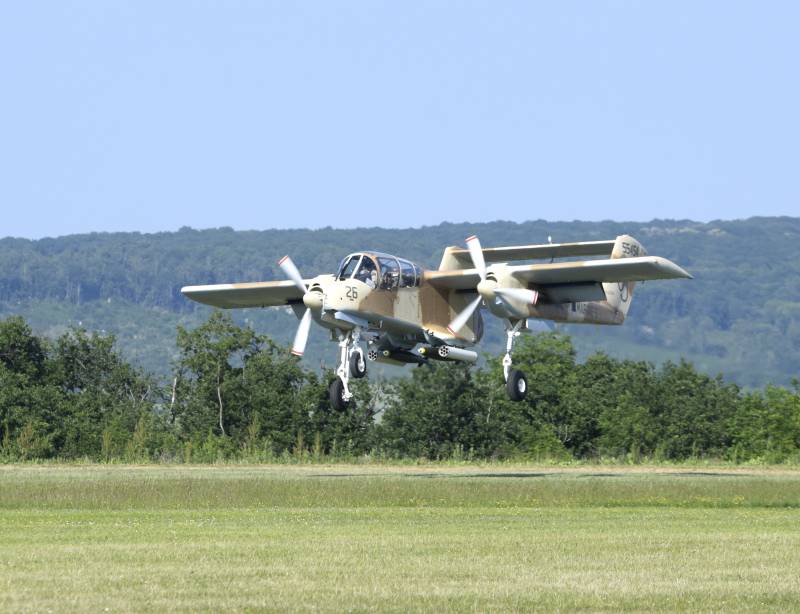 Служба и боевое применение турбовинтовых штурмовиков OV-10 Bronco после окончания вьетнамской войны ввс