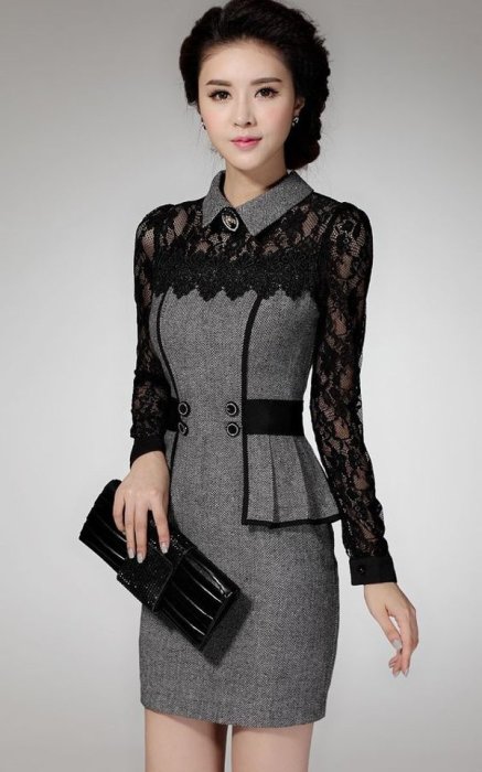 15 стильных серых платьев, в которых можно идти хоть в офис, хоть на свидание 15 стильных серых платьев, в которых можно идти хоть в офис, хоть на свидание лучшее, платья, стиль, мода