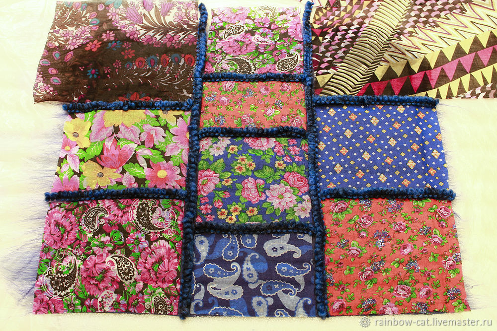 Валяем шапочку в технике 3D-пэчворк Валяем шапочку в технике 3D-пэчворк валяние,мастер-класс