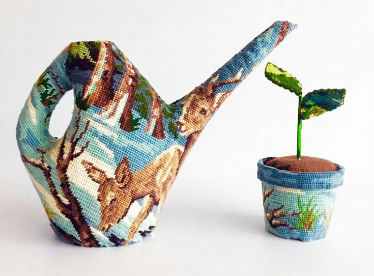 Вышитая техника Ulla Stina-Wikander Вышитая техника Ulla Stina-Wikander креатив,рукоделие,своими руками