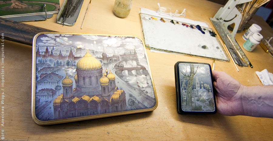 Федоскинская миниатюра Федоскинская миниатюра