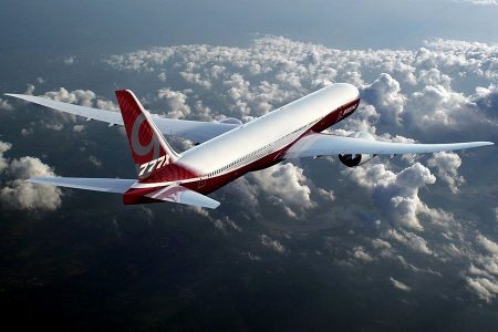 Boeing 777-9, рендер