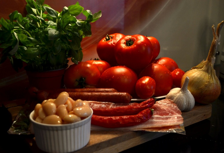 Итальянская томатная похлебка