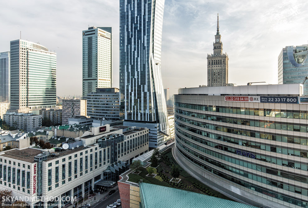 Варшава с высоты птичьего полета