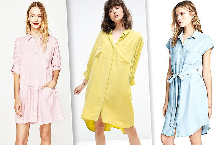 Просто и стильно: 12 платьев-рубашек, которые ты будешь носить всё лето
