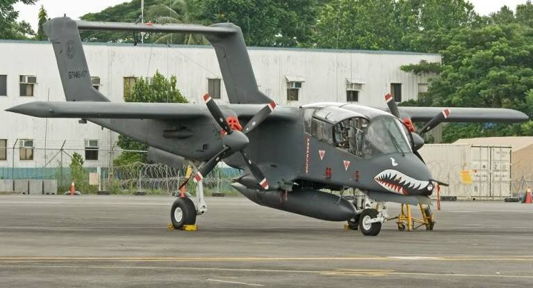 Служба и боевое применение турбовинтовых штурмовиков OV-10 Bronco после окончания вьетнамской войны ввс