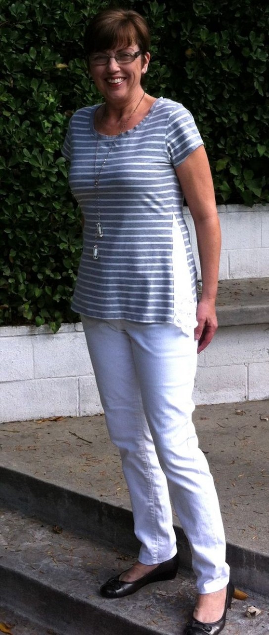 Refashioned Tshirt to make it fuller: 