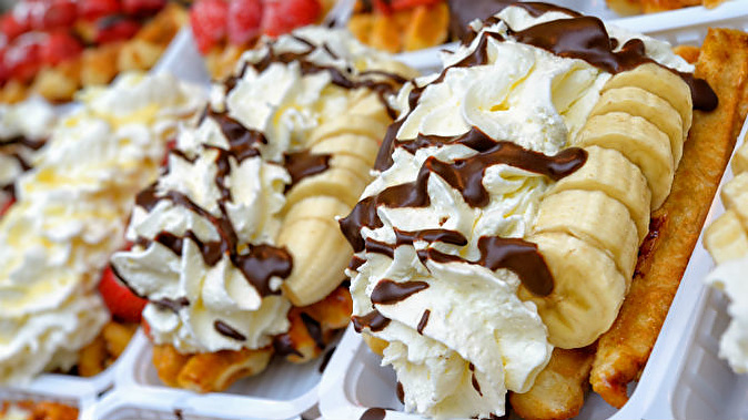 лучшие вафли в вафельнице