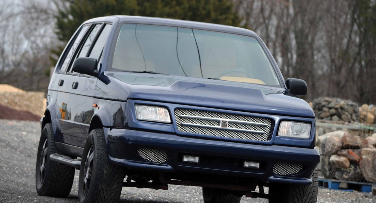 Ультра редкий люксовый итальянский внедорожник, а стоит "копейки"