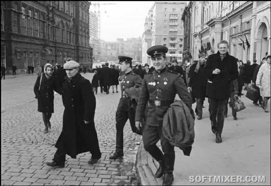 Праздничная Москва 7 ноября 1967 года 