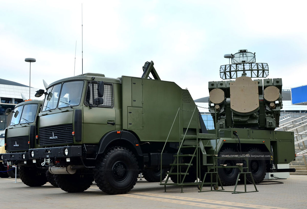 Боевая машина 9А33-2Б из состава ЗРК "ОСА" на шасси МАЗ-6317